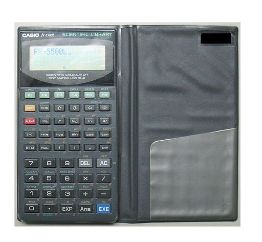 Casio Original Brand New FX-5500L Scientific Libary Calculator FX-5500 Vintage