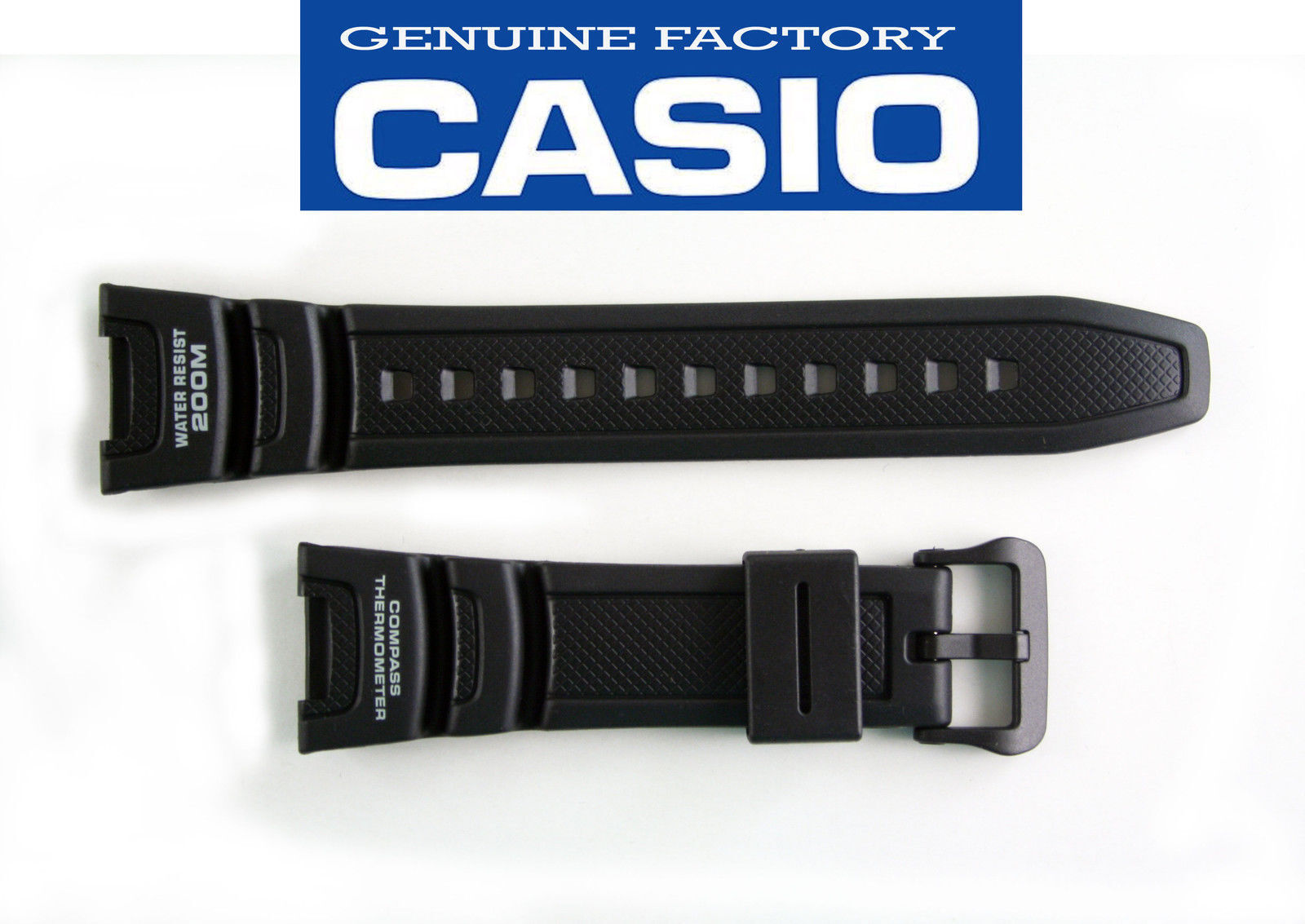 SGW-100 original Casio Rubber Black Digital Compass Twin Sensor Watch-Band