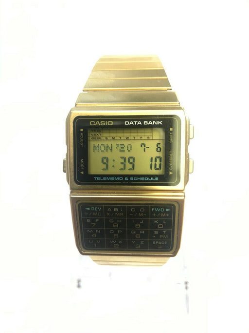 Pre-Owned Casio DBC-610GA-1 Databank Calculator Watch 50Page Telememo DBC-610