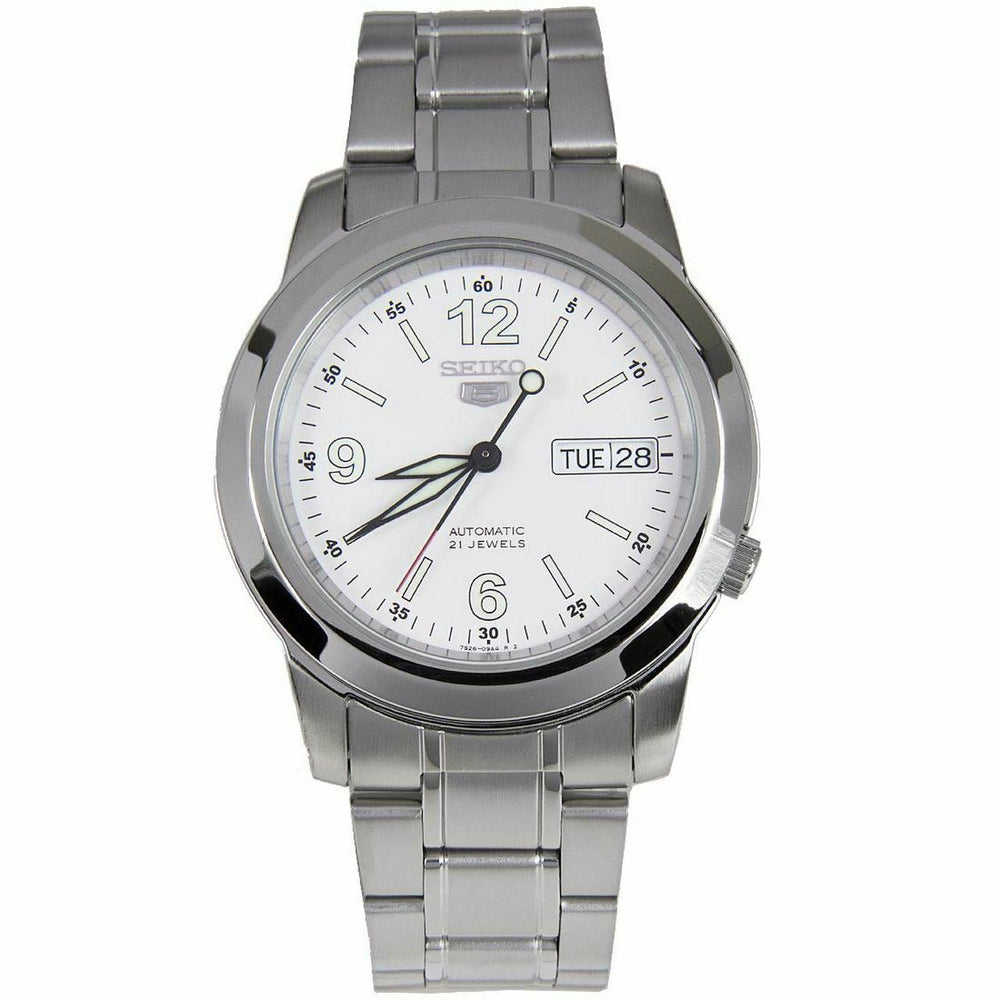 Seiko 5 SNKE57J1 Stainless Steel Automatic Analog Mens Watch 100M WR SNKE57 New
