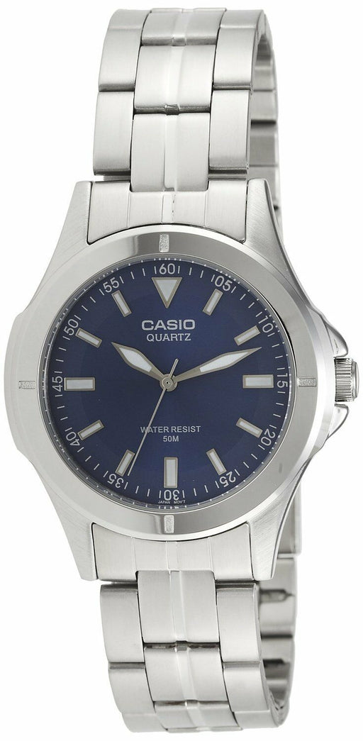 Casio New Original MTP-1214A-2A Analog Mens Watch Silver Stainless Steel MTP1214