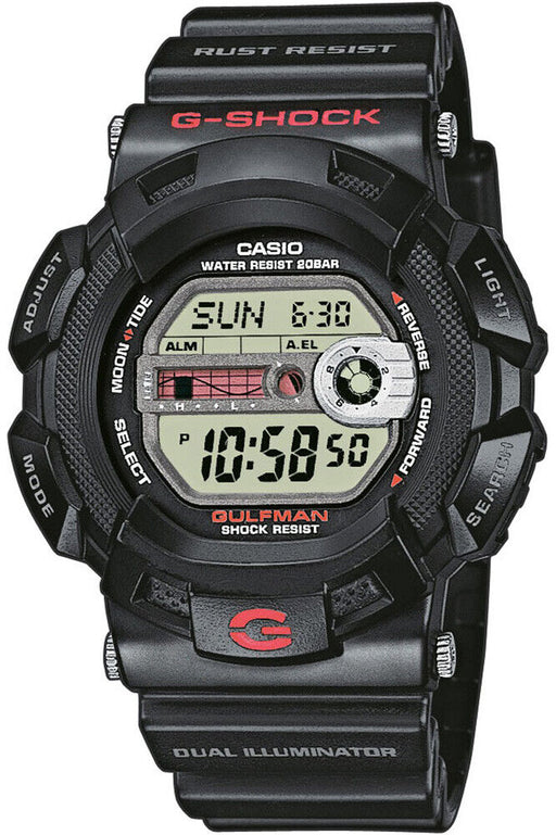 Casio G-Shock G-9100-1D Gulfman Mens Watch 200m Resin Band New Mudman G-9000