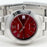 Casio New LTP-1241D-4A2 Red Analog Womens Watch Date LTP-1241 Stainless Steel