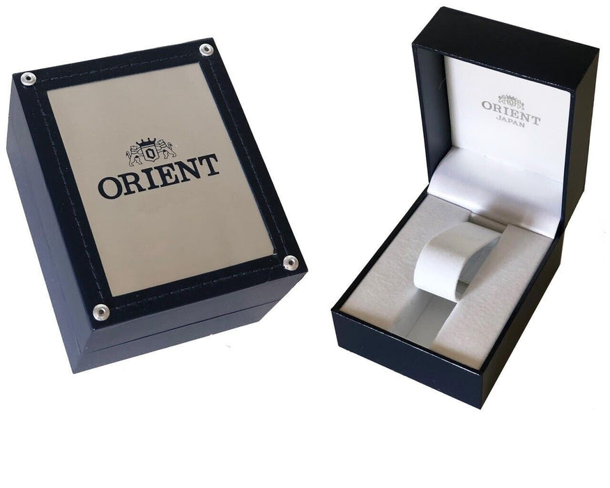 Orient RF-QD0005L10B Classic Quartz Leather Band Analog Mens Watch 30M WR New