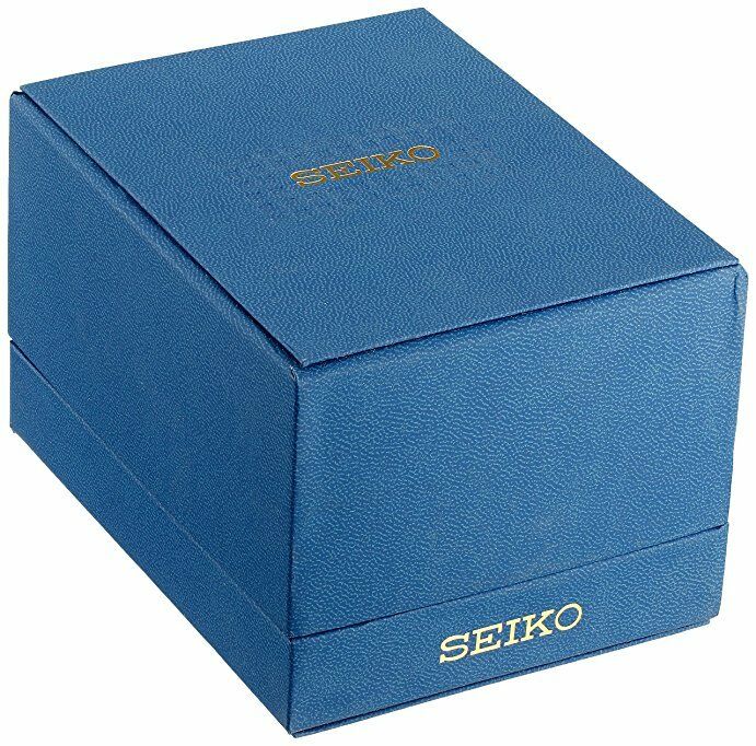 Seiko SSC379 Chronograph Solar Analog Mens Watch Leather Band 100m WR New