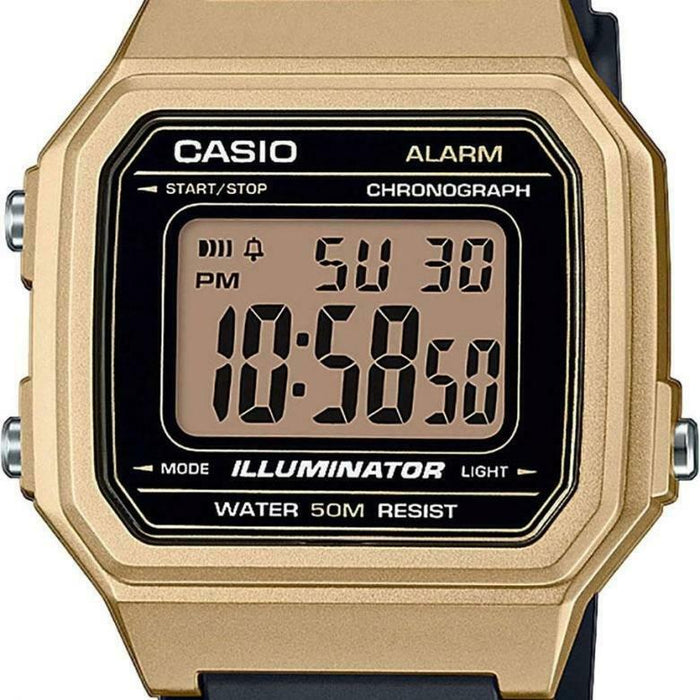 Casio W-217HM-9A Mens Watch Digital Stopwatch Alarm WR W-217 Original New