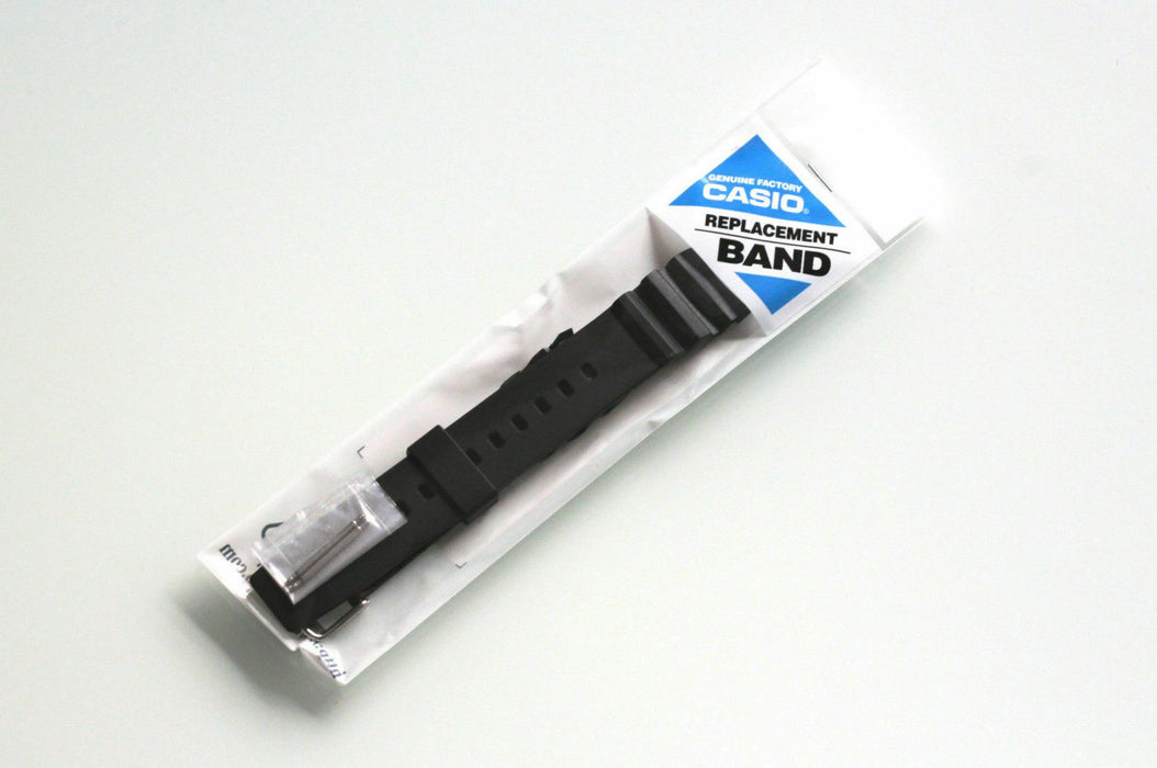 Casio MTD-1080-1A Replacement Black Watch Band Strap Rubber Original MTD-1080