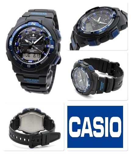 Casio SGW-500H-2B Twin Sensor  Digital Sports Watch Compass Thermometer SGW-500