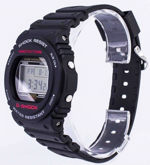 Casio G-Shock DW-5750E-1DR Digital Black Mens Watch 200M WR DW-5750 Original New