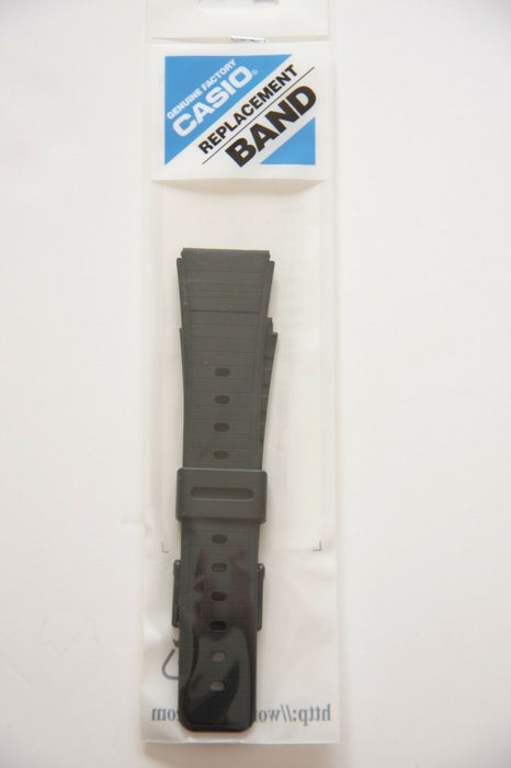Casio DBC-62 Original New Rubber Watch Band 22 mm Black DATA BANK DBC62