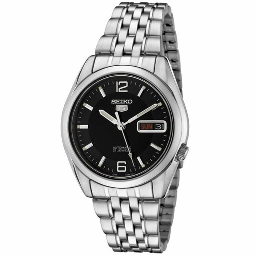 Seiko 5 SNK393K1 Automatic Stainless Steel Analog Mens Watch WR SNK393 Original