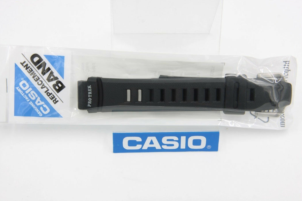 Casio Watch Band PRW-2000 PRG-200 Black Rubber Pro Trek Triple Sensor Band