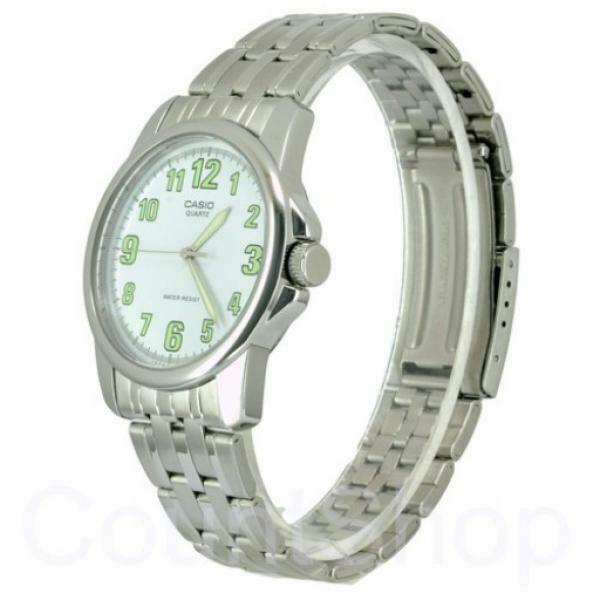 Casio New Original MTP-1216A-7B Analog Mens Watch Stainless Steel MTP-1216
