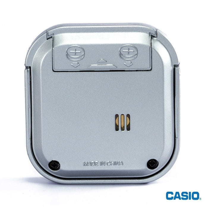 Casio PQ-30-8 Pocket Travel Alarm Beep Silver Clock Snooze PQ-30 Original New