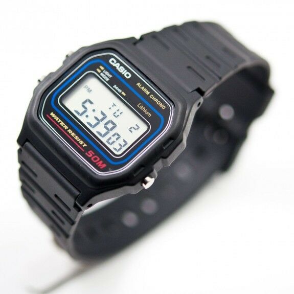 Casio W-59 Genuine Original 50M WR Alarm Digital Retro Mens Watch W59 —  Finest Time
