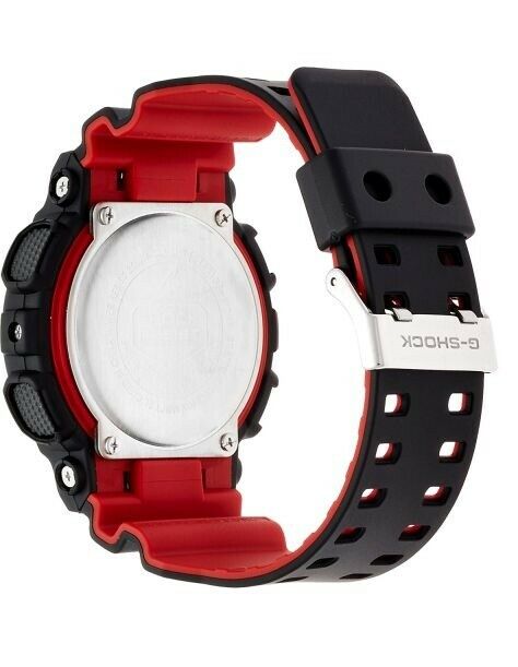 Casio G-Shock GA-110HR-1A Black Red Analog Digital Mens Watch GA-110 200M WR