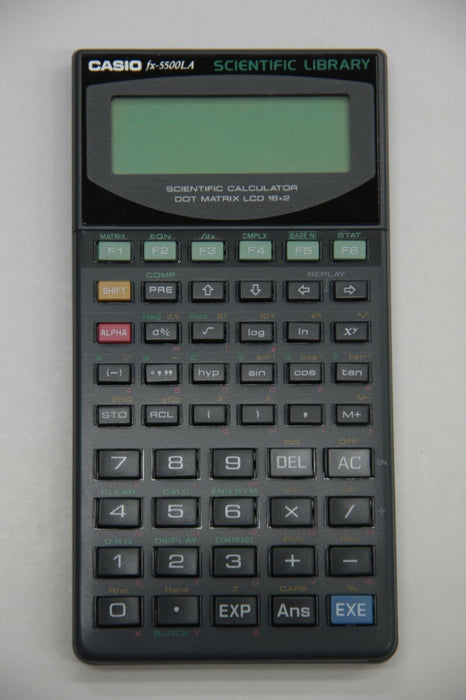 CASIO Original Brand New FX-5500LA Scientific Calculator In Box FX-5500 Vintage