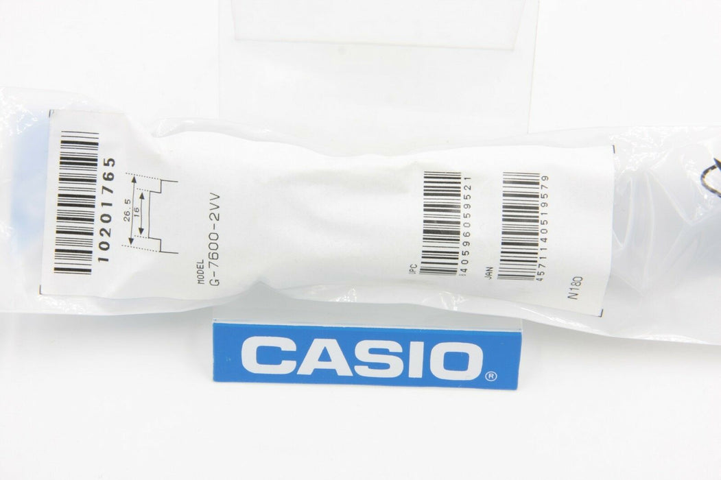 Casio Original G-Shock Watch Band G-7600-2 Blue G-Shock Strap Watchband G-7600