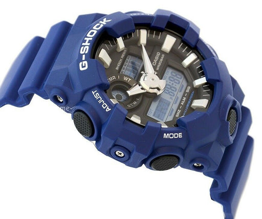 Casio G-Shock GA-700-2A Blue Super Illuminator Analog Digital Mens Watch GA-700
