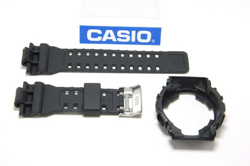 CASIO GA-110PM-1A G-Shock Black Marble Pattern Orignal BAND & BEZEL Combo GA-110