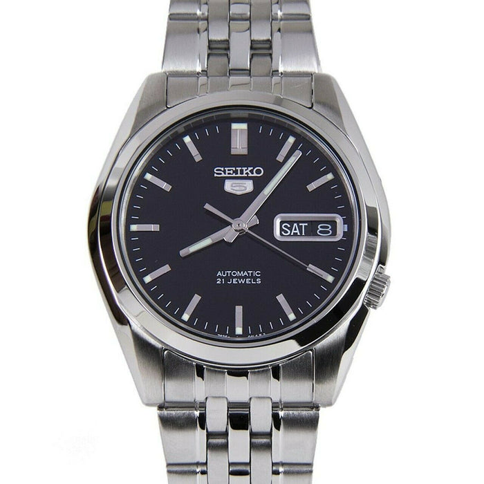 Seiko 5 SNK361K1 Stainless Steel Automatic Analog Mens Watch 30M WR SNK361 New