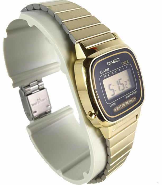LA670WGA-1, Gold Metal Vintage Watch
