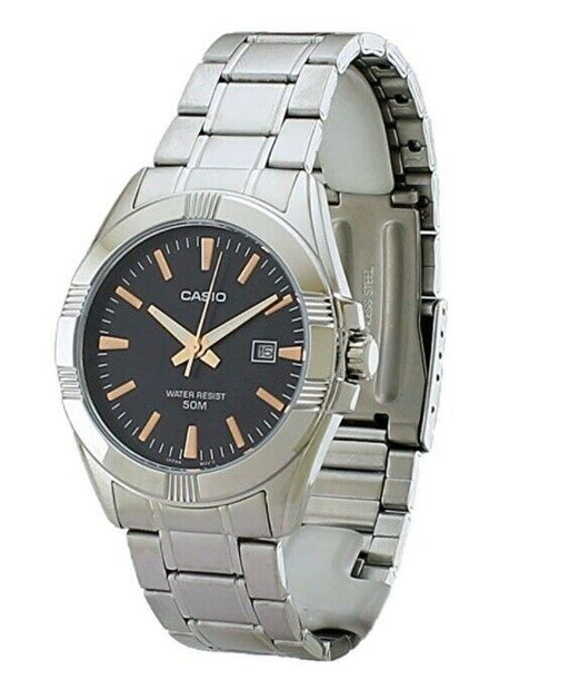 Casio MTP-1308D-1A2 Analog Mens Watch Stainless Steel WR 50M MTP-1308 Original
