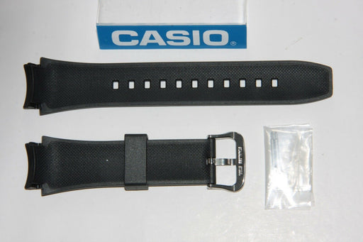 Casio Original New MTP-1326 Watch Band Black Rubber Bnad W/ 2 Pins MTP1326