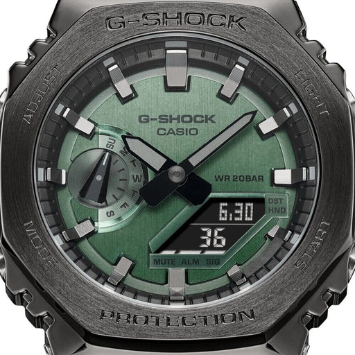 Casio G-Shock GM-2100B-3A Carbon Core Guard Metal Analog Digital Watch GM-2100