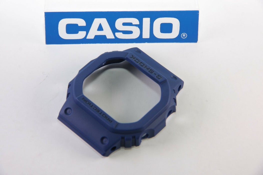Genuine Casio G-Shock DW-5600M-2 New Blue Watch Band & Bezel Combo DW-5600E