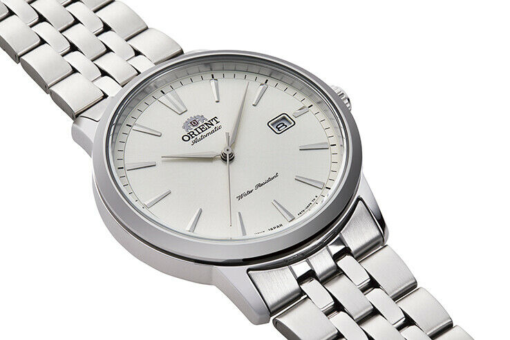 Orient RA-AC0F02S10B Stainless Steel Automatic Analog Mens Watch 50M WR New