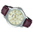 Casio MTP-V300L-9A New Original Analog Mens Watch Brown Leather Band MTP-V300