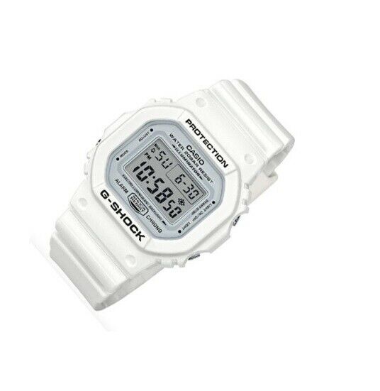 Casio G-Shock DW-5600MW-7D White Digital Mens Watch 200M WR DW-5600 Original