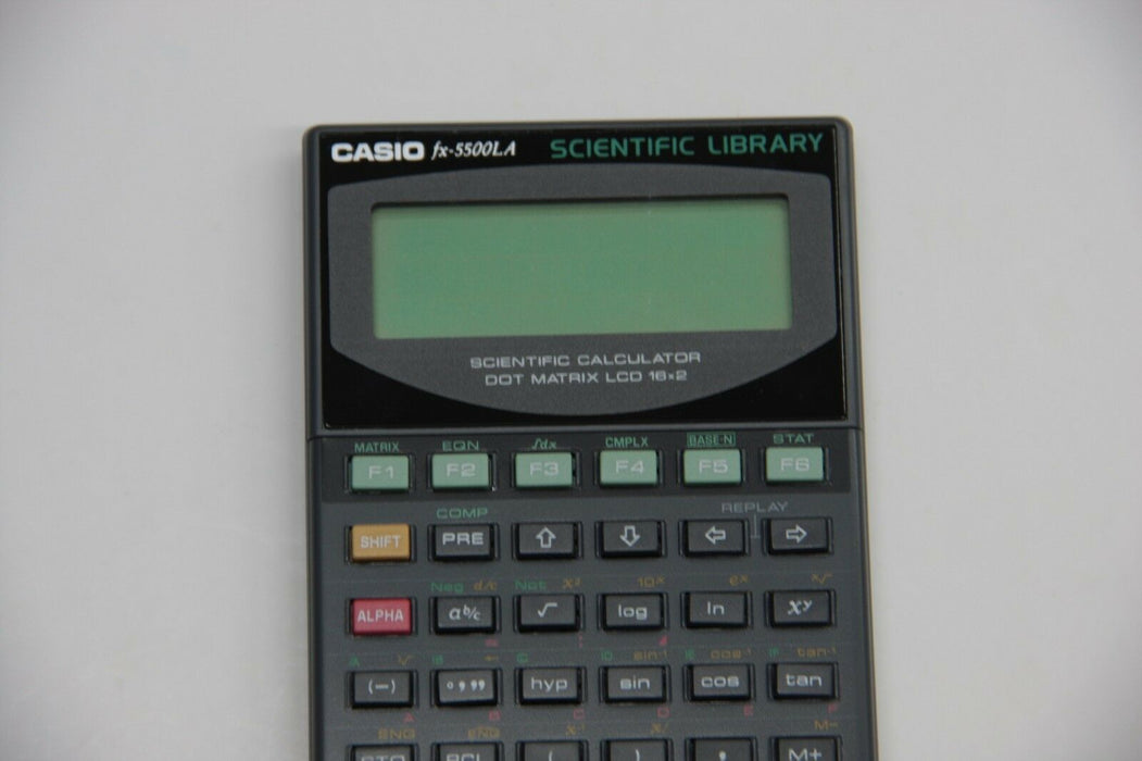 CASIO Original Brand New FX-5500LA Scientific Calculator In Box FX-5500 Vintage
