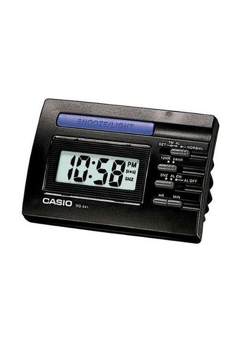Casio DQ-541-1R Small Black LED Digital Travel LCD Display Alarm Clock DQ-541