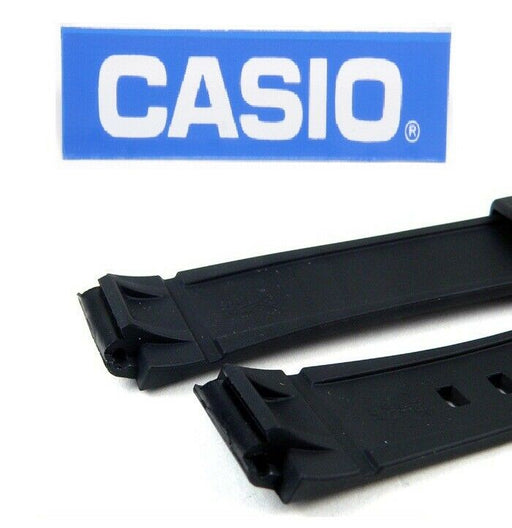 Casio Original AQ-164W Replacement Watch Band Resin band 18mm black AQ-164 AQ164