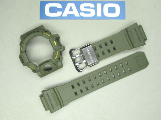 CASIO GW-9400-3V G-Shock Original NEW Green BAND & BEZEL Combo GW-9400 GW9400