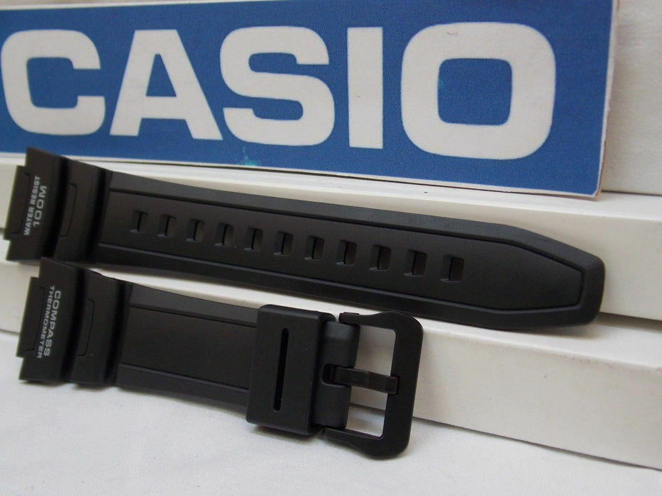 CASIO SGW-500H-1BV Original SGW-500 Black Rubber Watch BAND Strap SGW-500H