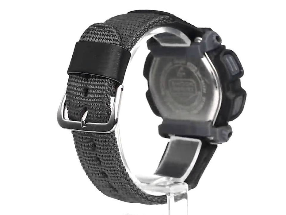 Casio Men's Digital Black and Grey Nylon Strap G-Shock Watch DW9052V-1 