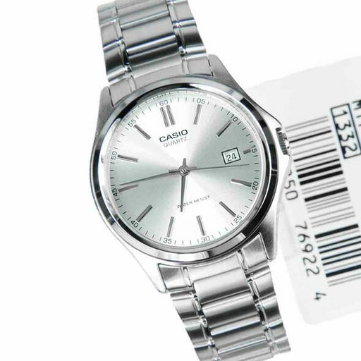 Casio MTP-1183A-7A Analog Mens Watch Silver Stainless Steel MTP-1183 Original