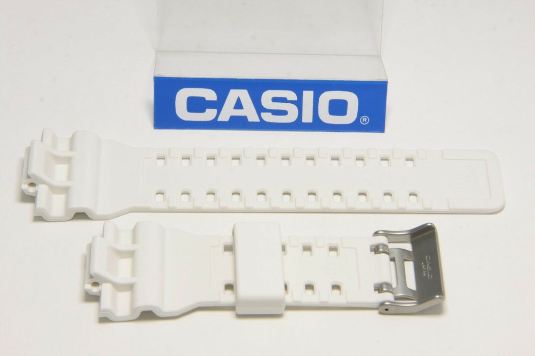 Casio GENUINE Watch Band GA-110C-7 White Rubber Casio G-Shock Strap GA-110C NEW