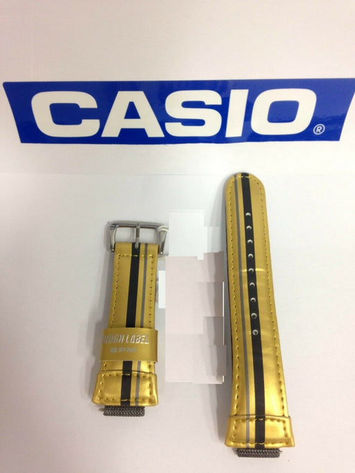 Casio NEW Watch Band GOLD LEATHER DW-003B Strap  Original Watchband RARE