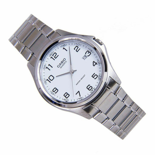 Casio MTP-1183A-7B Analog Mens Watch Silver Stainless Steel MTP-1183 Original
