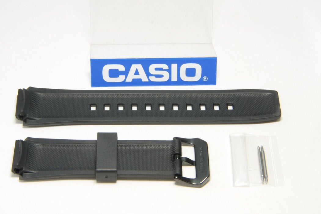 Original Casio Watch Band EFR-515PB Black Rubber Edifice Strap W/ 2 Pins EFR-515
