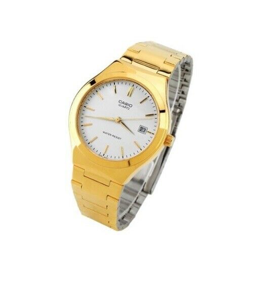 Casio MTP-1170N-7A Gold Tone Stainless Steel Analog Mens Watch MTP-1170 New
