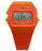 Casio F-91WC-4A2 Orange Original Alarm Chronograph Classic Digital Watch F-91
