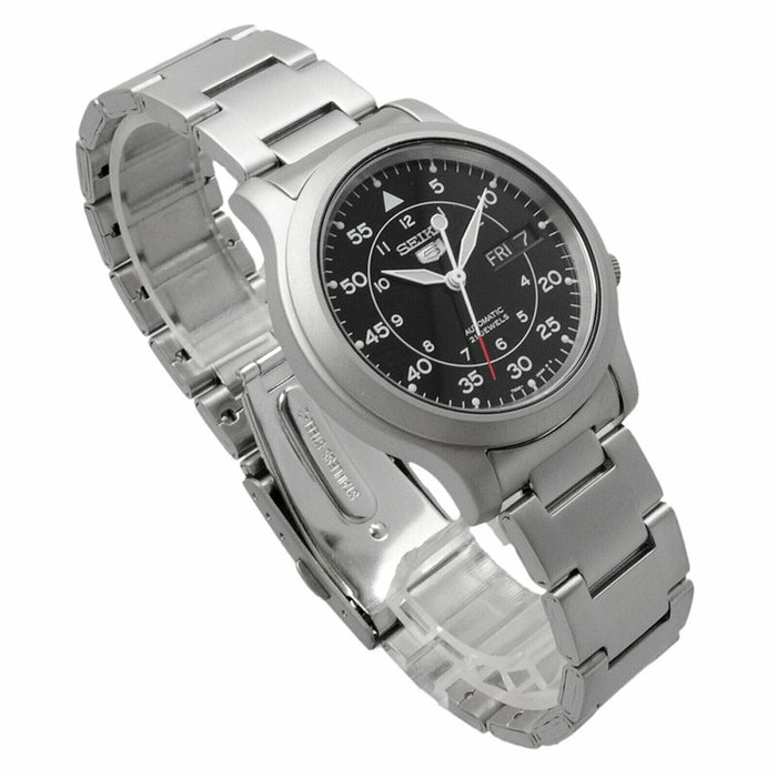 Seiko 5 Automatic SNK809K1 Stainless Steel Analog Mens Watch WR SNK809 Original