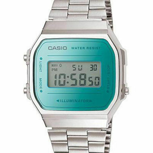 Casio A-168WEM-2 Vintage Quartz Digital Alarm Unisex Watch A-168 Retro New