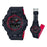 Casio G-Shock GA-700SE-1A4 Black Red Analog Digital Mens Watch GA-700 200M WR