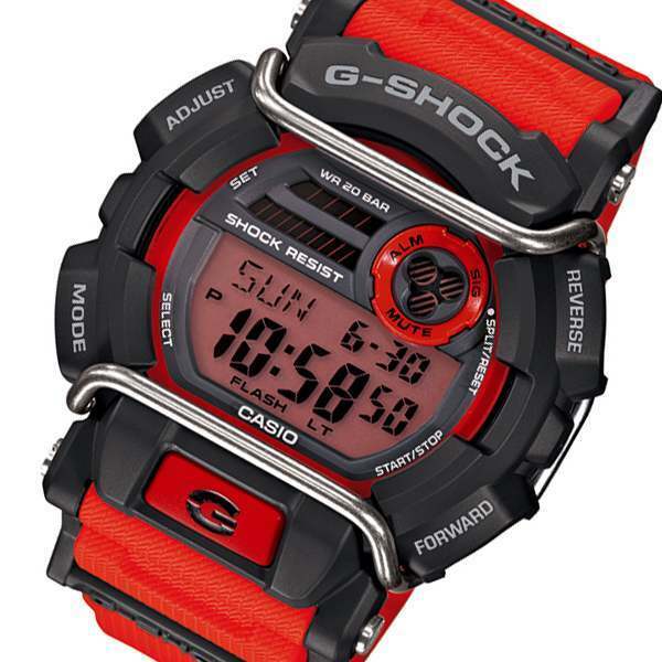 CASIO G-SHOCK GD-400-4DR レッド-